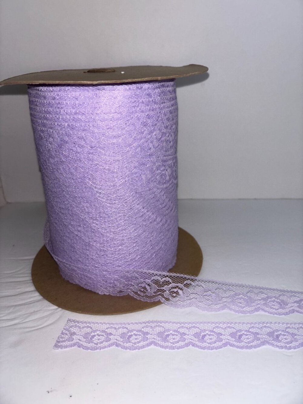 NEW Vintage Lilac Scallop Lace 1 1/4"Wide per 15 Yards More Available